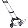 Carucior pliabil pentru cumparaturi, cu platforma si maner extensibil