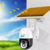 Camera De Supraveghere Solara 4G Cartela SIM 5 MP, Zoom 10X, Full HD 1080p, Panou Solar 9W Rezistenta La Apa IP 66, Alba