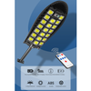 Lampa solară LED impermeabilă,  iluminare stradală, cu senzor de mișcare