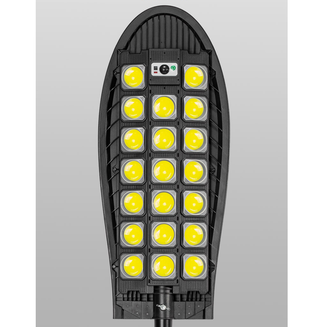 Lampa solară LED impermeabilă,  iluminare stradală, cu senzor de mișcare