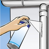 Spray de etan?are pentru toate suprafe?ele, impermeabil, gri