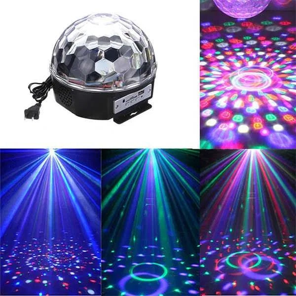 Proiector Disco Led cu telecomanda si Redare Audio MP3