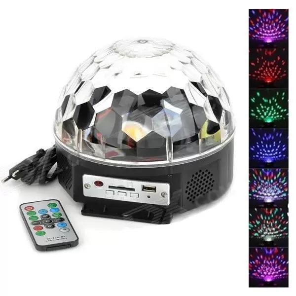 Proiector Disco Led cu telecomanda si Redare Audio MP3