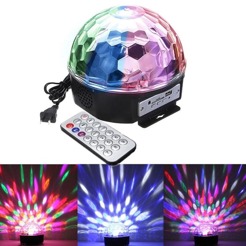 Proiector Disco Led cu telecomanda si Redare Audio MP3