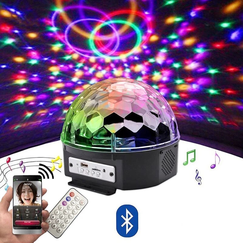 Proiector Disco Led cu telecomanda si Redare Audio MP3