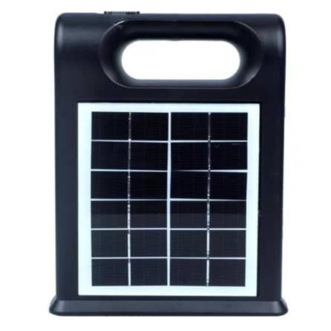 Kit solar camping CL-22 cu becuri, Usb, incarcare telefon, radio, lanterna