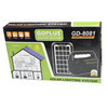 Kit panou solar GD-8081 cu lanterna si radio, MP3 Player, USB, 3 Becuri