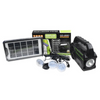 Kit panou solar GD-8081 cu lanterna si radio, MP3 Player, USB, 3 Becuri