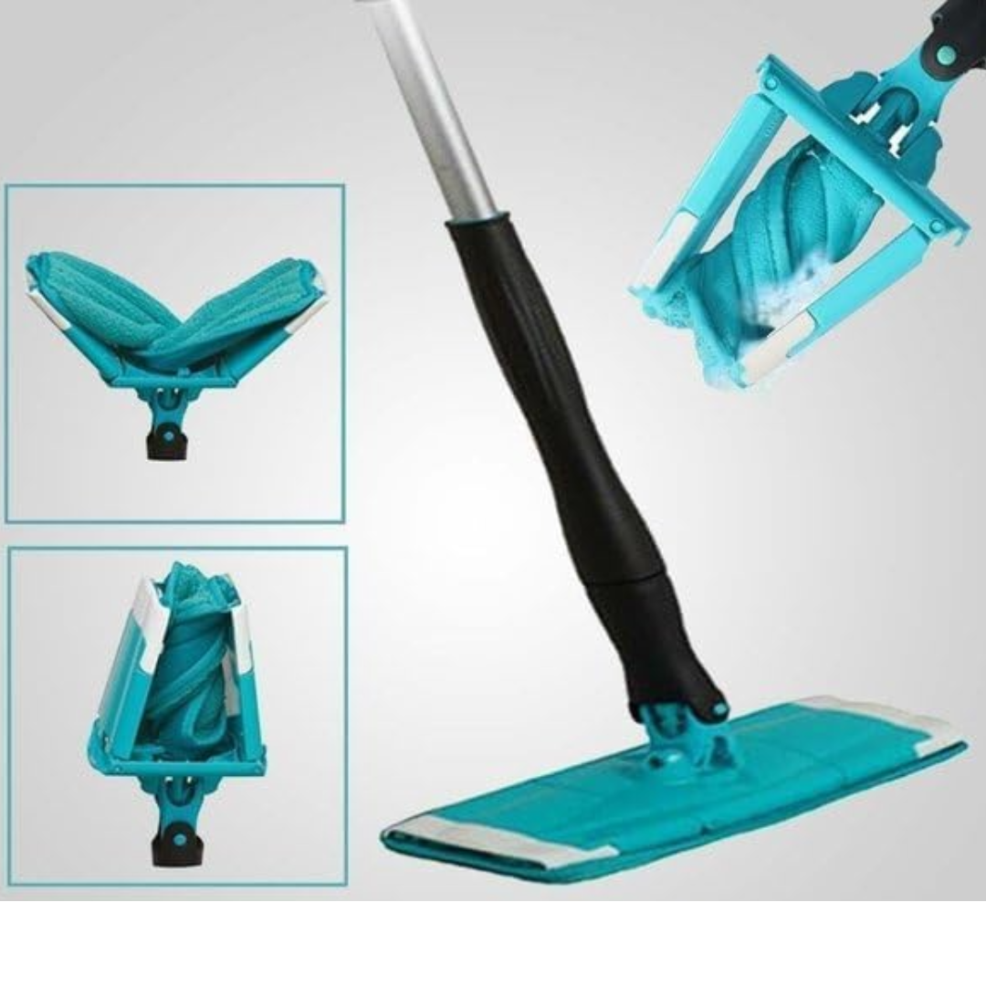 Mop  microfibre Titan Twist cu stoarcere, pentru orice suprafata