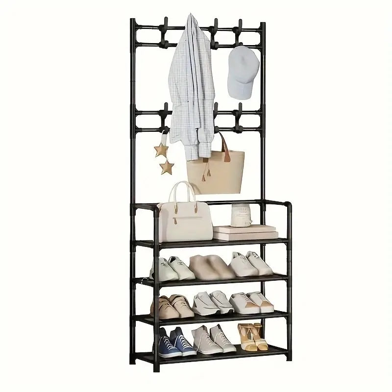 Cuier pentru haine si pantofi 170 x 80 x 26 cm