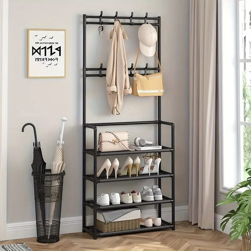 Cuier pentru haine si pantofi 170 x 80 x 26 cm