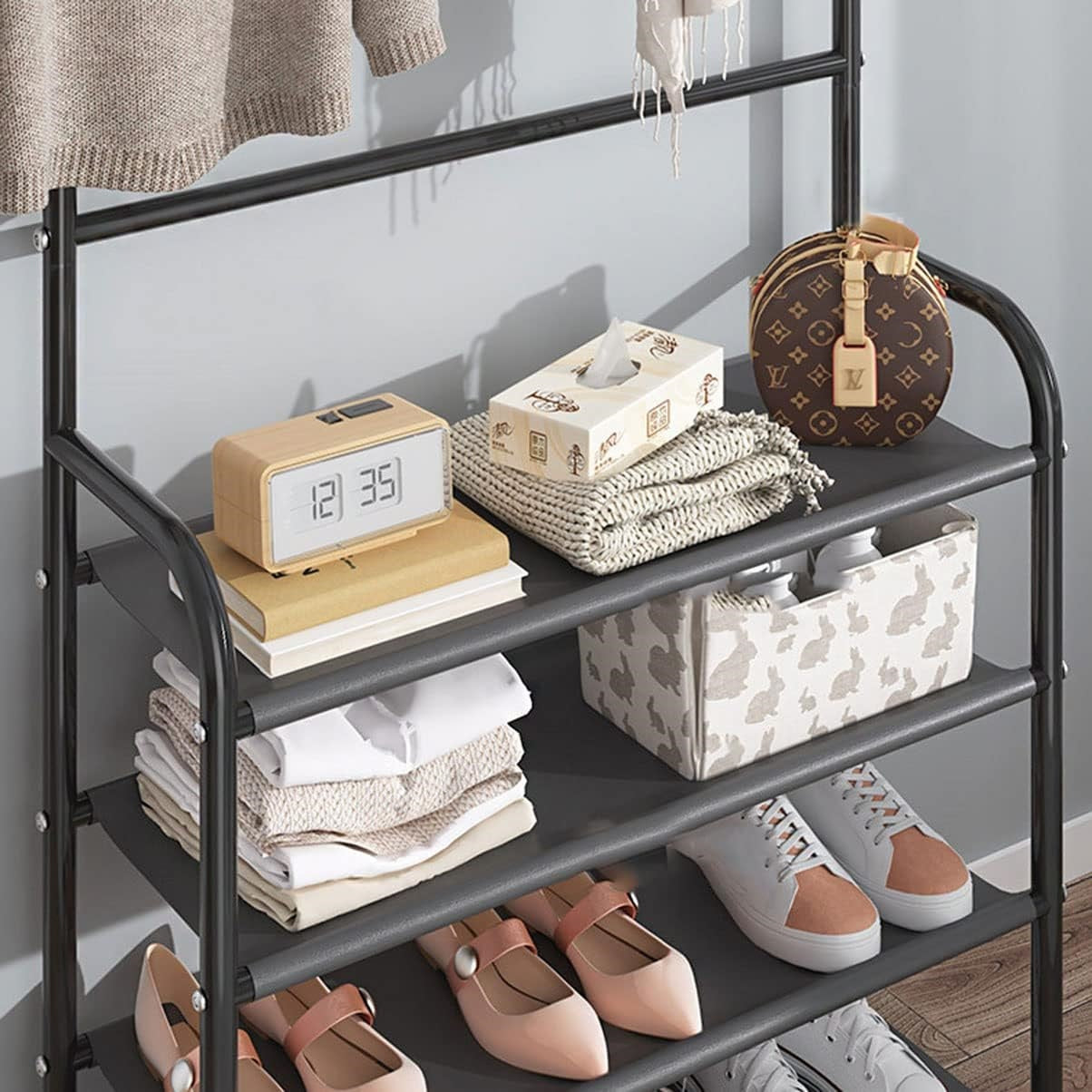 Cuier pentru haine si pantofi 170 x 60 x 26 cm