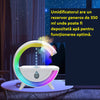 Umidificator difuzor aromoterapie, tehnologie Anti-Gravity, lumina ambientala