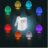 Set 2 x Lampa de veghe pentru toaleta cu LED, senzor de miscare si lumina, 8 culori diferite