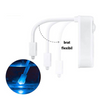 Set 2 x Lampa de veghe pentru toaleta cu LED, senzor de miscare si lumina, 8 culori diferite