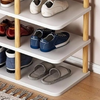 Organizator vertical pentru pantofi 8-14 perechi, alb 48 x 24 x 80 cm