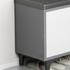 Dulap organizator pentru incaltaminte cu 2 usi si bancheta, 80 x 30 x 45 cm