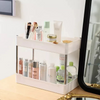 Organizator multifunctional pentru baie, cu 2 nivele