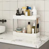 Organizator multifunctional pentru baie, cu 2 nivele