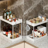 Organizator multifunctional pentru baie, cu 2 nivele