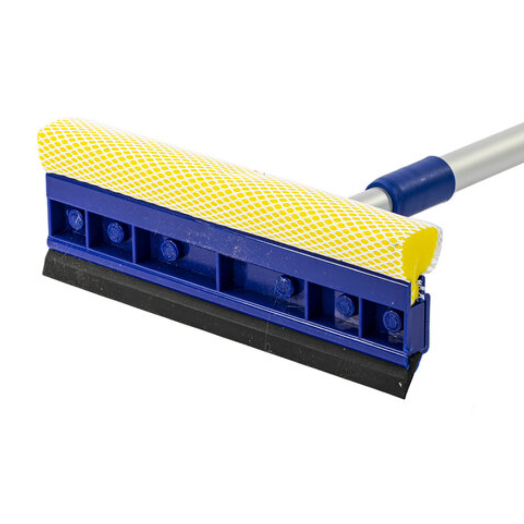 Stergator mop cu maner extensibil si burete, pentru curatarea geamurilor