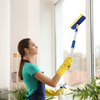 Stergator mop cu maner extensibil si burete, pentru curatarea geamurilor