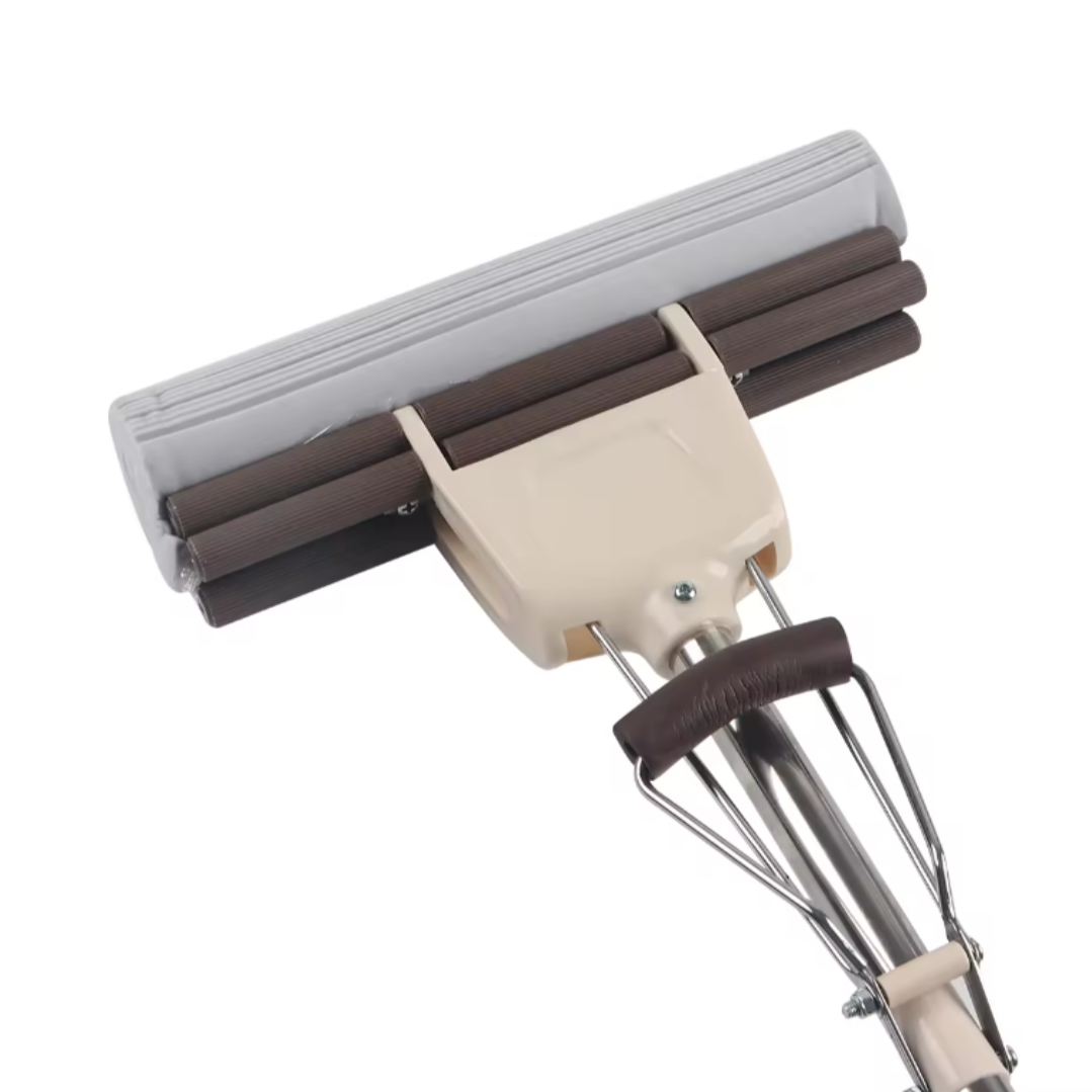 Mop PVA  cu mâner de stoarcere, absorbtie eficienta