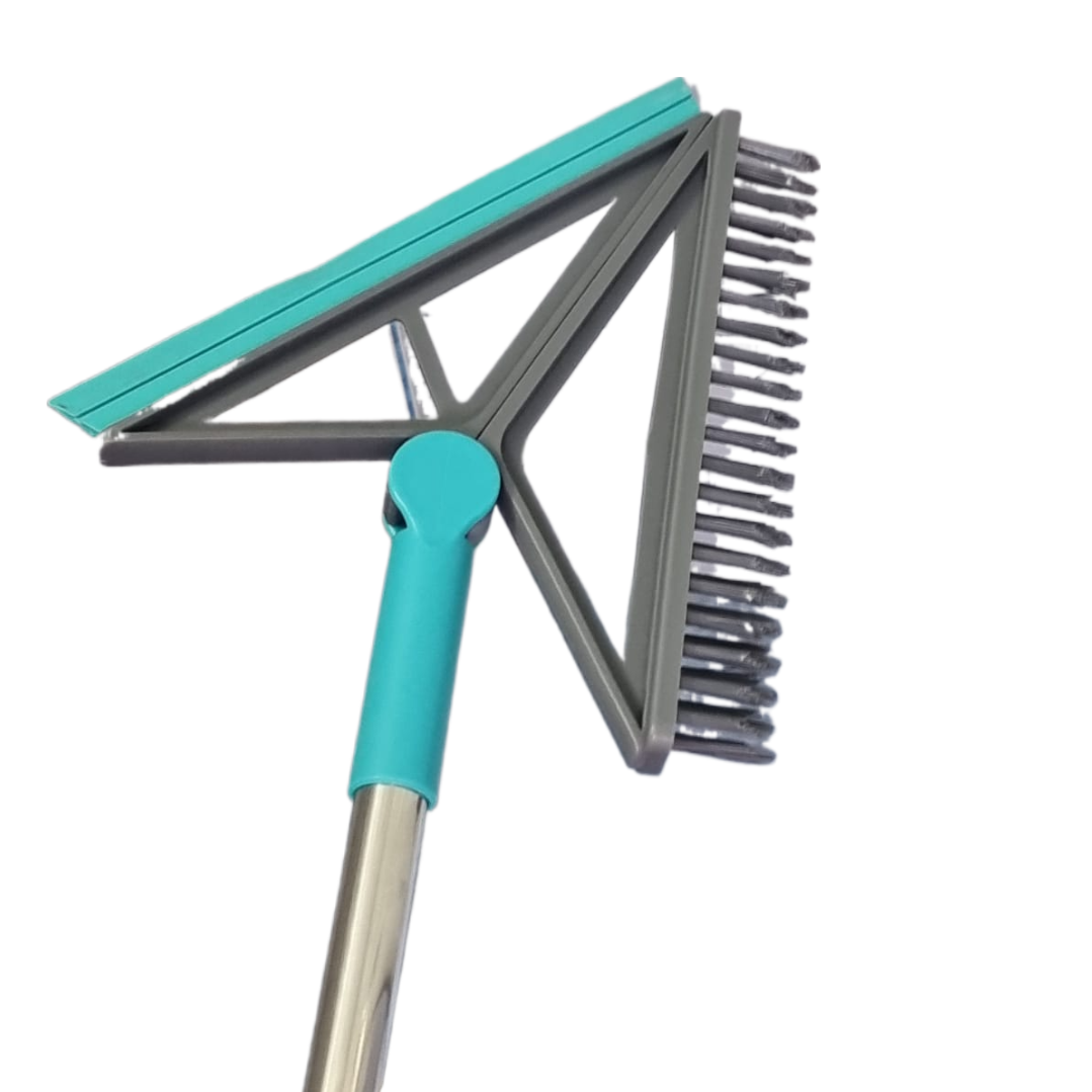 Matura- mop multifunctionala, cu peri din silicon si racleta, 2 in 1