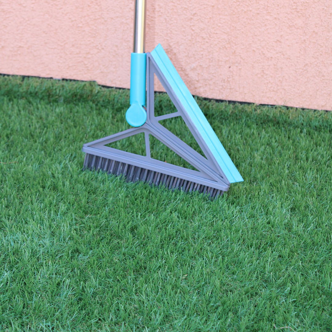 Matura- mop multifunctionala, cu peri din silicon si racleta, 2 in 1
