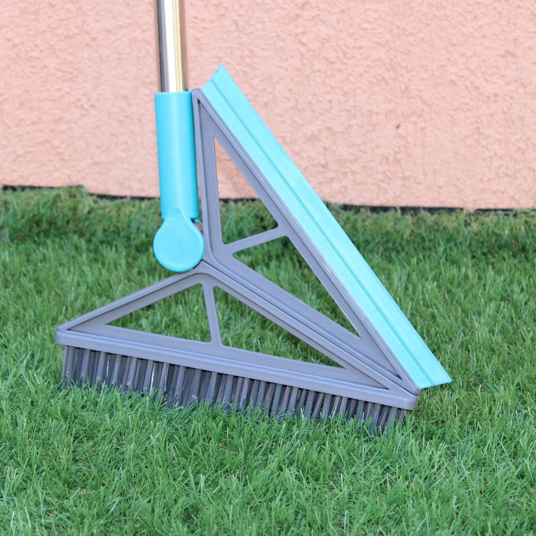 Matura- mop multifunctionala, cu peri din silicon si racleta, 2 in 1