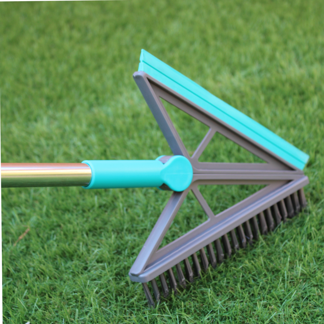 Matura- mop multifunctionala, cu peri din silicon si racleta, 2 in 1