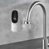 Incălzitor electric rapid pentru robinet de bucătărie sau baie, cu afișaj de temperatură