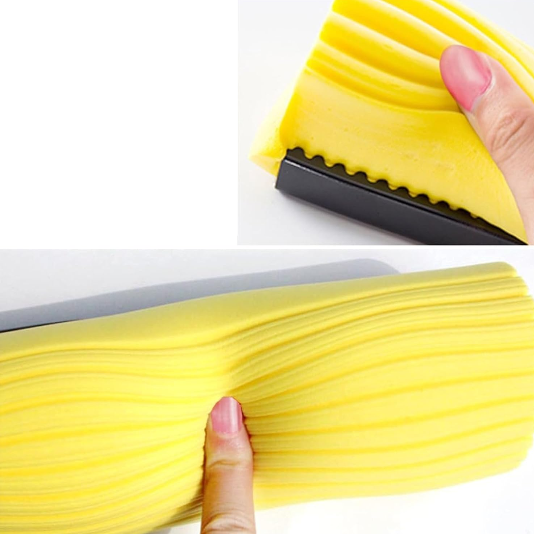 Set 2 x Rezerva Mop PVA super absorbant cu mâner telescopic pentru orice suprafata