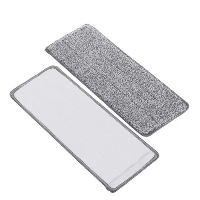 Set 3 x Rezerva microfibra pentru Mop 180 grade, cu racleta din silicon