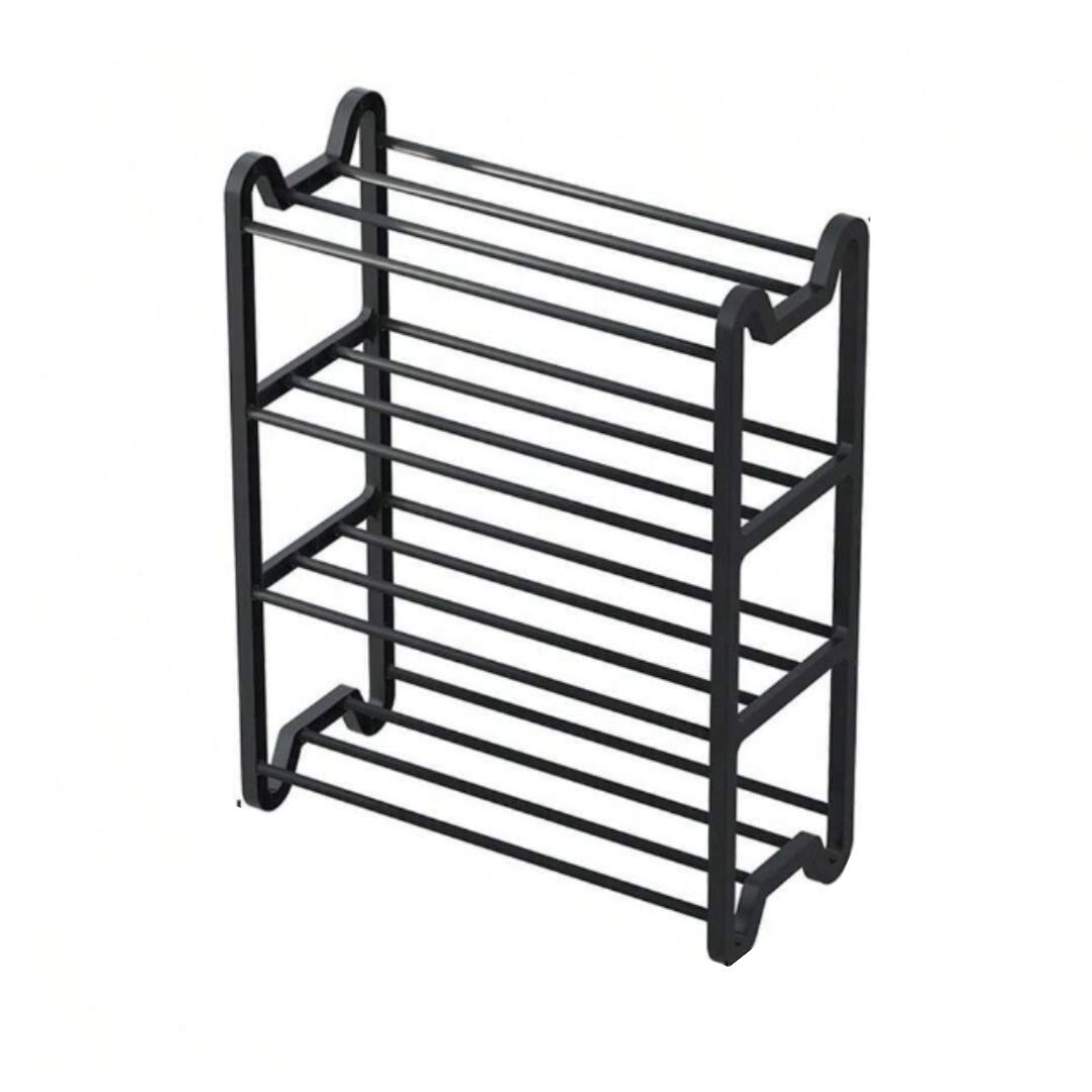 Raft organizator pentru incaltaminte cu 4 etajere