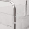 Cărucior mobil cu 2 nivele 35 x 23 x 44.4 cm