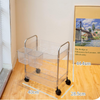 Cărucior mobil cu 2 nivele 35 x 23 x 44.4 cm