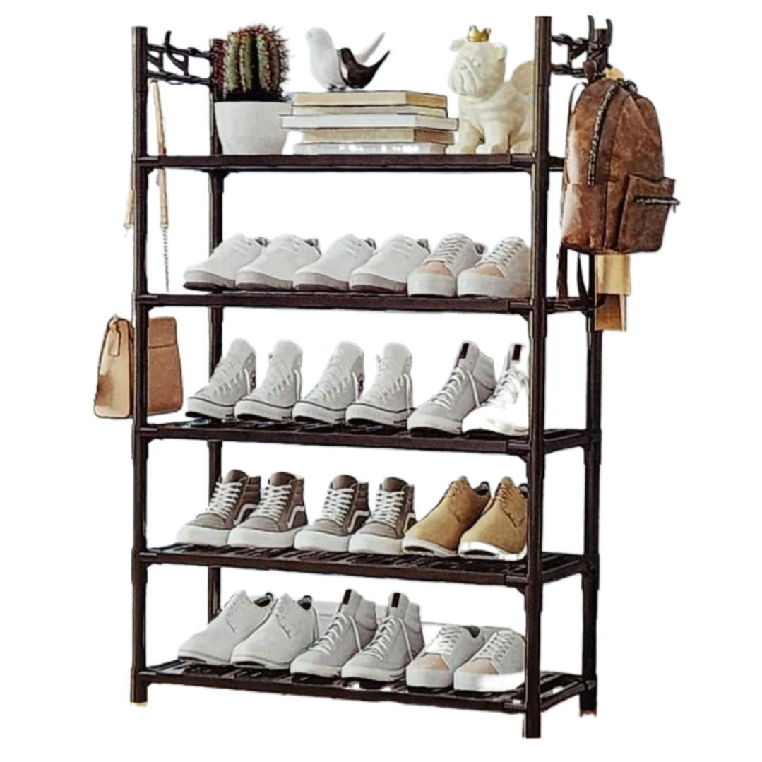 Organizator multifunctional pentru casa, incaltaminte, baie, cu 4 etajere