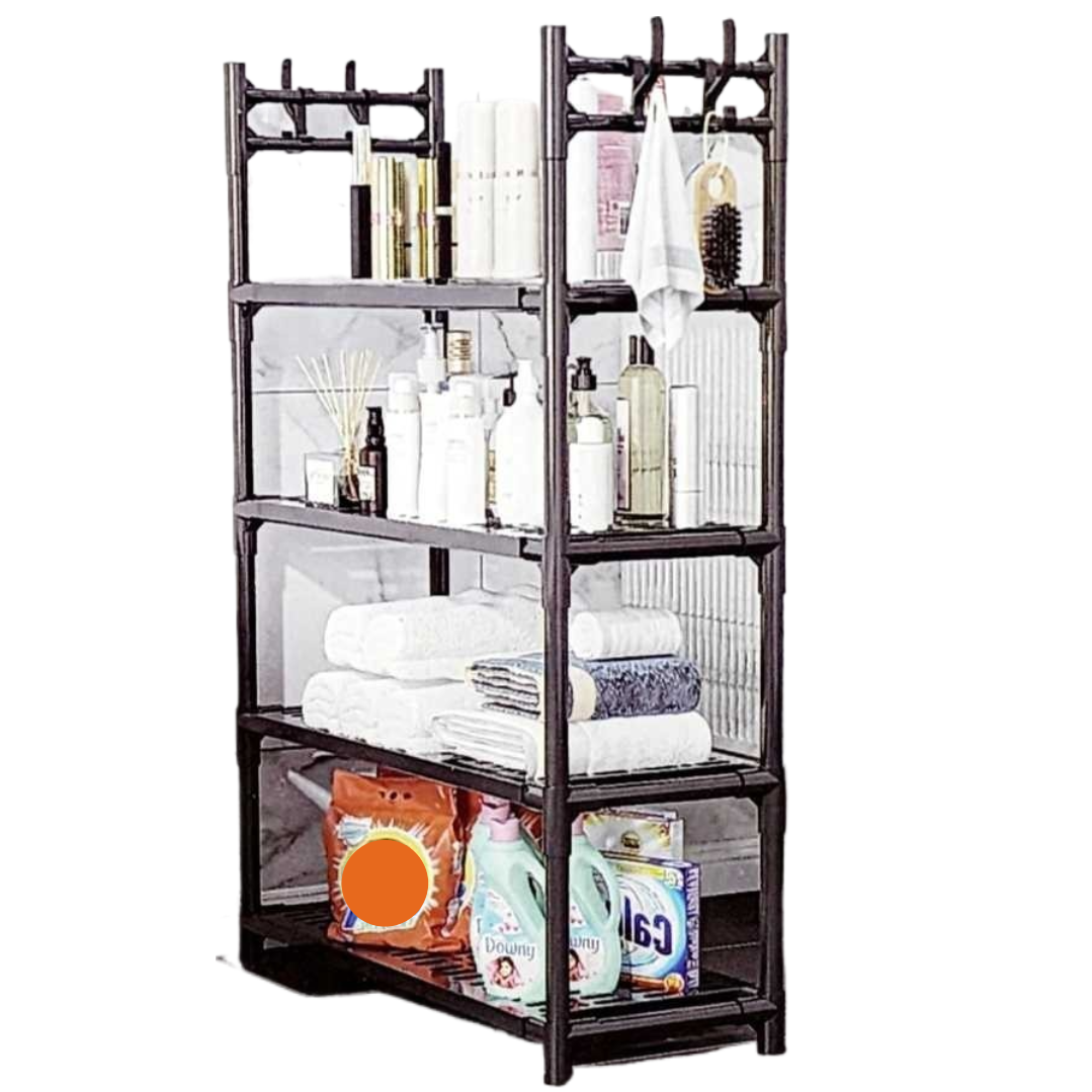 Organizator multifunctional pentru casa, incaltaminte, baie, cu 4 etajere