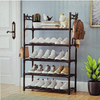 Organizator multifunctional pentru casa, incaltaminte, baie, cu 4 etajere