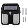 Lampă de perete de exterior dubla,  senzor de mișcare 3 moduri iluminare