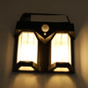 Lampă de perete de exterior dubla,  senzor de mișcare 3 moduri iluminare