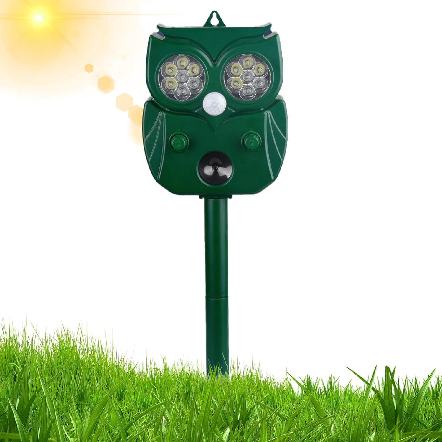 Dispozitiv solar cu ultrasunete, rezistent la apa, impotriva daunatorilor