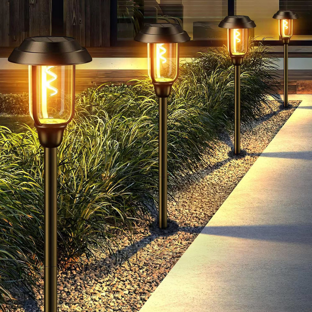 Set 6 Lampi solare decorative de gradina, impermeabile