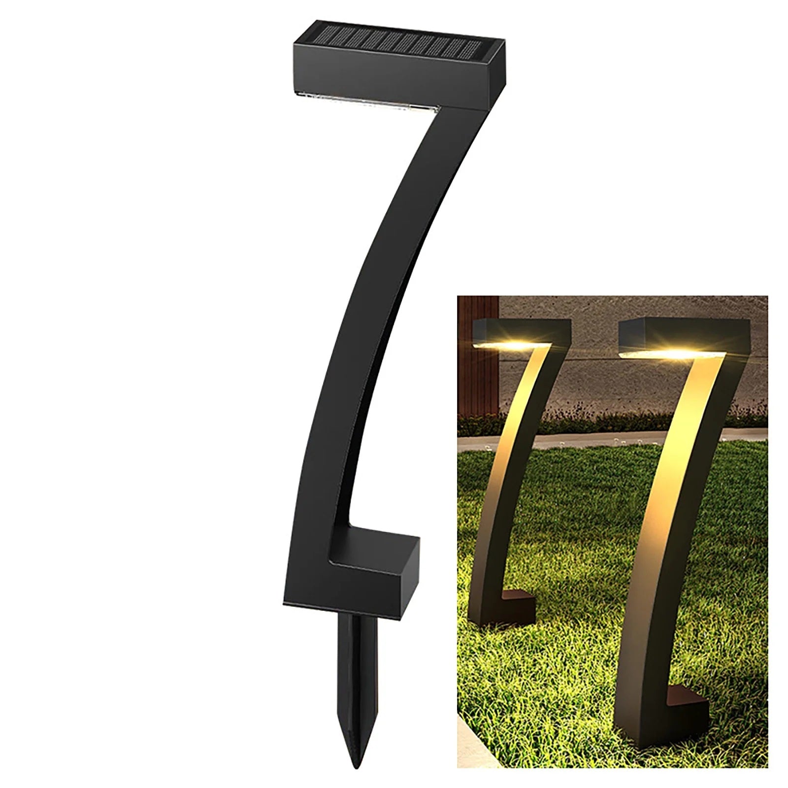 Set 6 lampi solare decorative de exterior rezistente la apă