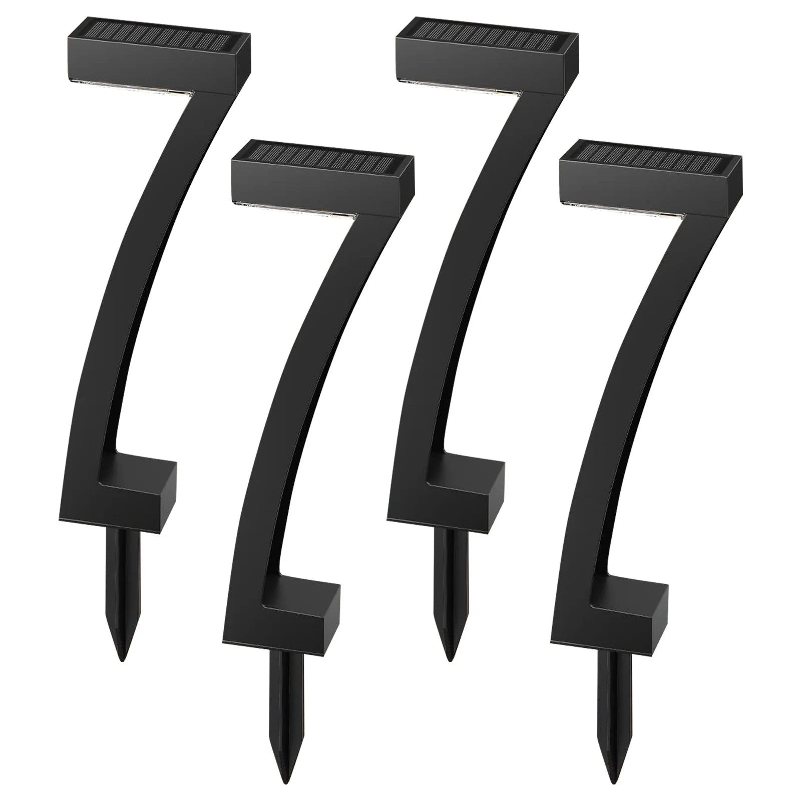 Set 6 lampi solare decorative de exterior rezistente la apă