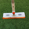 Pachet Mop cu laveta microfibra si racleta din silicon,  rotire 180 grade, maner telescopic + 2 rezerve