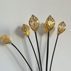 Pachet 2 Lampi solare decorative rezistente la intemperii, model frunze
