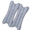 Pachet Mop pivotant cu maner reglabil, cu microfibre + 2 rezerve absorbante