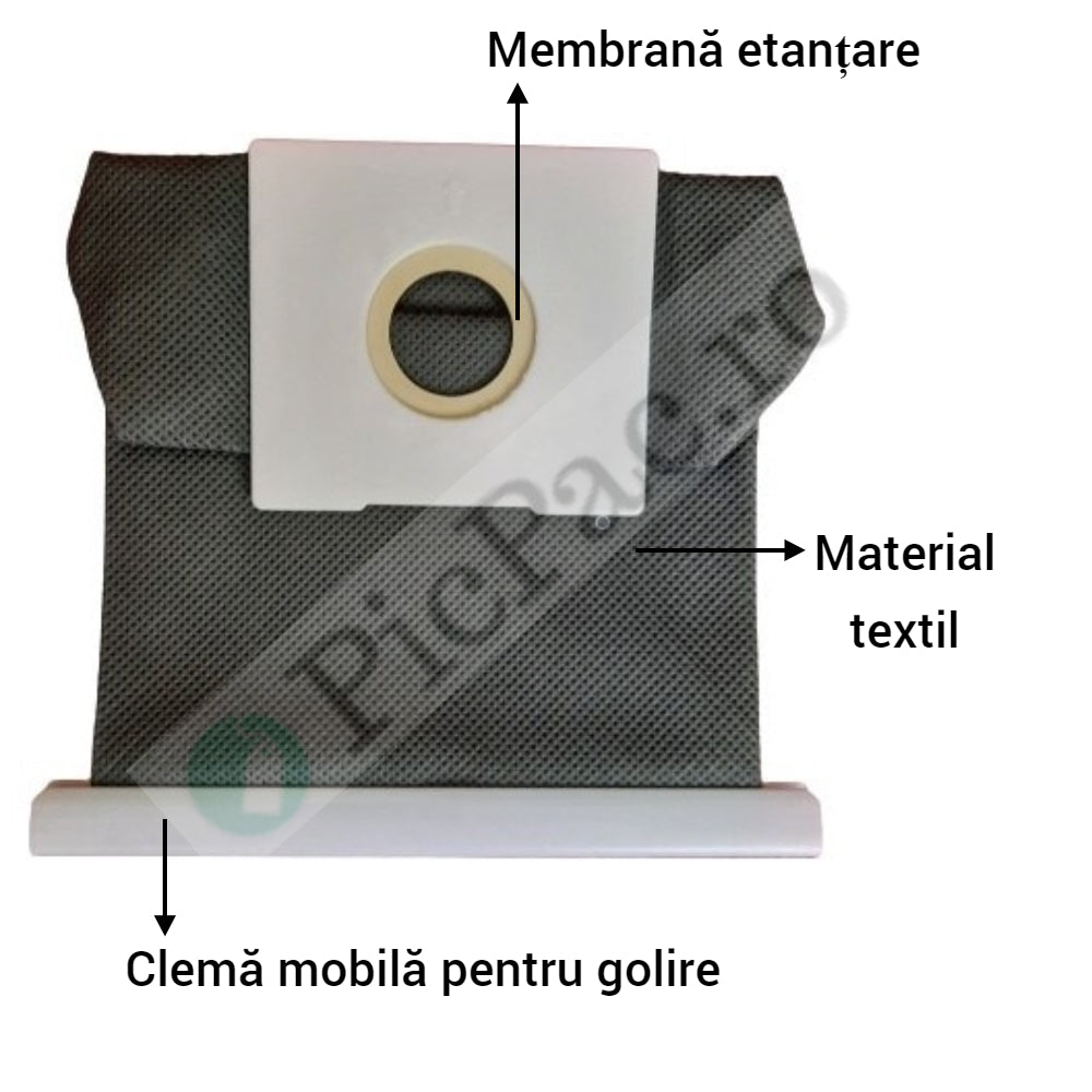Lichidare de stoc. Set 3 x Saci universali pentru aspirator